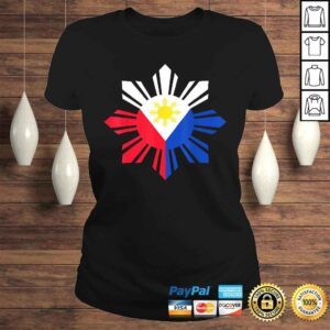 ClassicLadies Philippine Flag Shirt Pinoy Flag Filipino Shirt Pinoy Sun