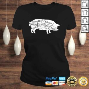 ClassicLadies Pig Parts Filipino Food BBQ Pinoy Adobo Funny Pork VNeck TShirt