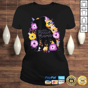 ClassicLadies Pitbull Mama Purple Flowers Pittie Cute Pit Bull Mom Shirt