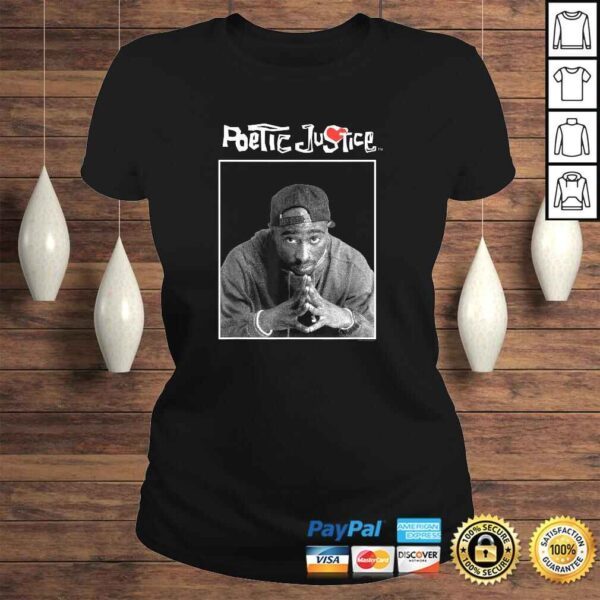 Poetic Justice Tupac Photo TShirt - Image 3