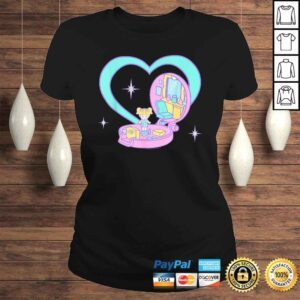 ClassicLadies Polly Pocket Hearts VNeck TShirt