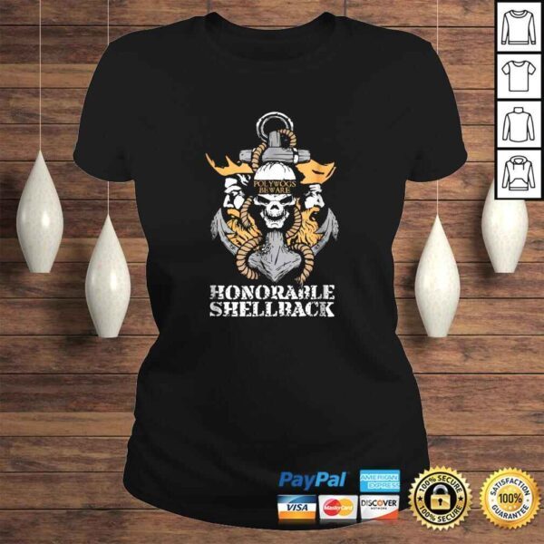 Polywogs Beware Honorable Shellback Navy Shirt 21852 - Image 3