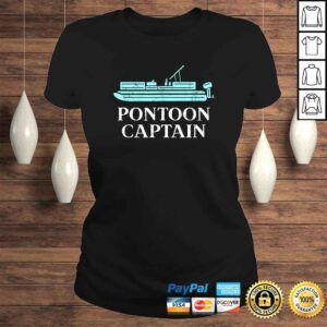 ClassicLadies Pontoon Captain Shirt Pontoon Lake Shirt Pontoon BoaTshirt 1