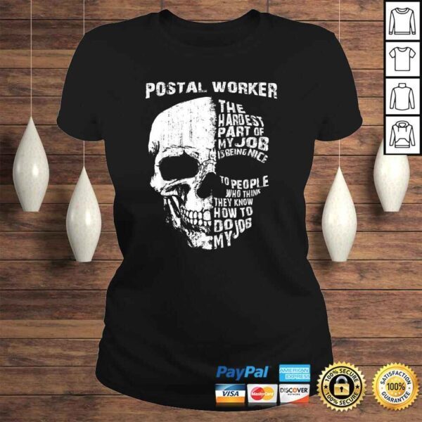 Postal Worker Awareness Funny Gift Top - Image 3