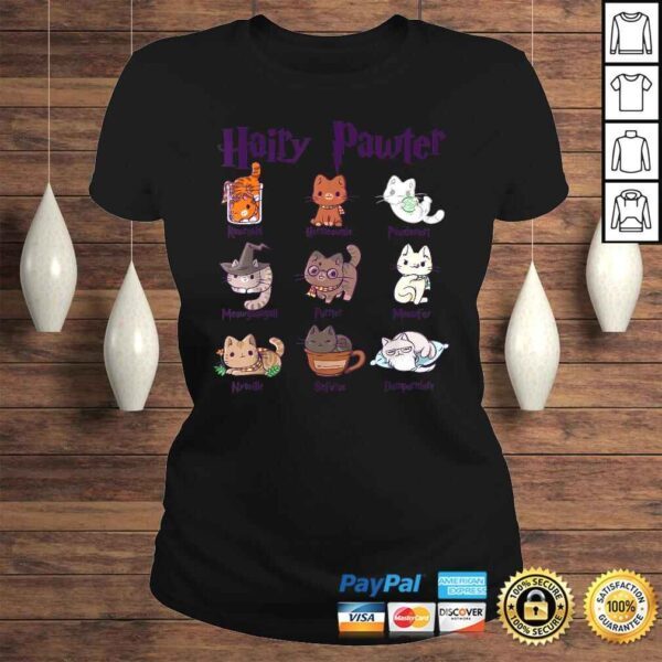 Potter Cats Cute Harry Pawter Kitten gift for Her TShirt - Image 3