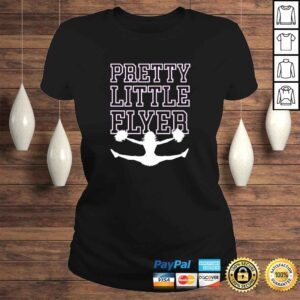 ClassicLadies Pretty Little Flyer Cheerleader Shirt Cheer Team Mom Gift