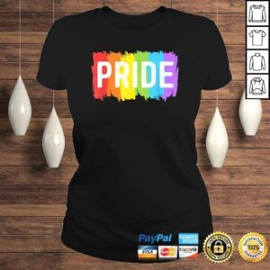 ClassicLadies Pride Shirt LGBT Rainbow Gay Lesbian Shirt Women Men Kids