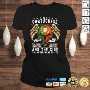 ClassicLadies Proud to be Portuguese TShirt