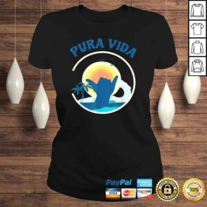 ClassicLadies Pura Vida Beach Costa Rica Shirt Surfing Vacation