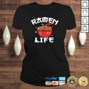 ClassicLadies Ramen Noodle Shirt Anime Shirt Ramen Life TShirt