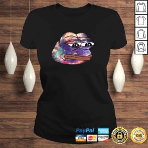 ClassicLadies Rare Dank Cosmic Space Frog Meme Pullover Hoodie