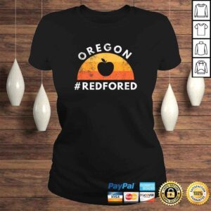 ClassicLadies Red For Ed Shirt Oregon Teacher Public Education Supporter