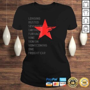 ClassicLadies Red Soldier Trigger Words Winter Star Hero Gift TShirt