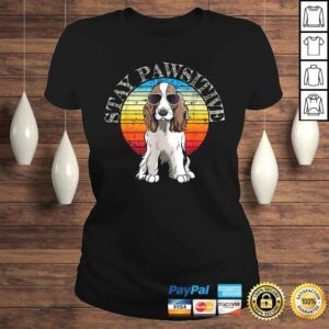 ClassicLadies Retro English Springer Spaniel Shirt Men Women Kids Gift