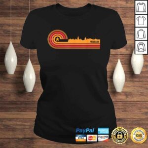 ClassicLadies Retro Paterson Shirt Paterson NJ Skyline Tshirt