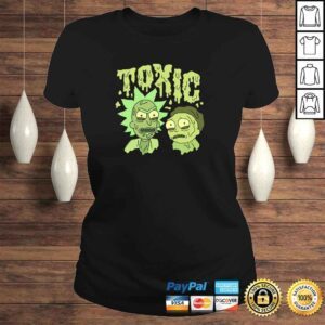 ClassicLadies Rick and Morty Toxic Rick And Morty Hoodie