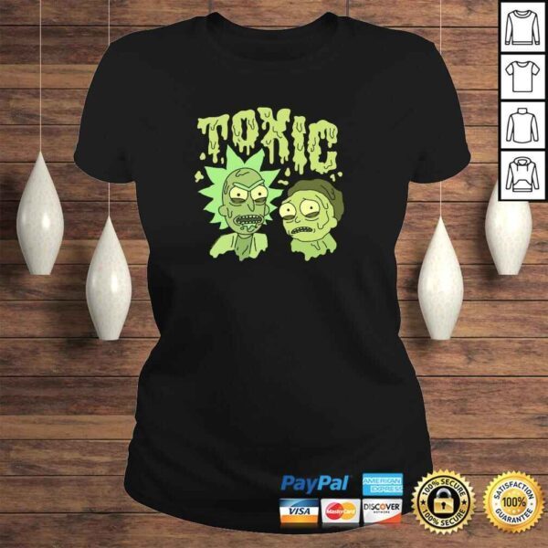 Rick and Morty Toxic Rick And Morty Hoodie - Image 3