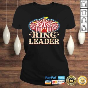 ClassicLadies Ringleader Shirt Vintage Circus Themed Birthday Party Tshirt