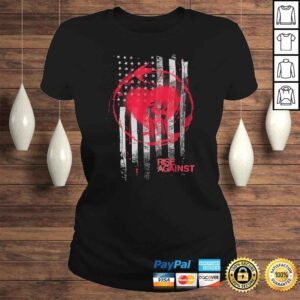 ClassicLadies Rise Against Stained Flag Official Merchandise Shirt