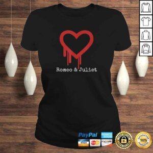 ClassicLadies Romeo And Juliet Shakespeare Play Actor Tee TShirt