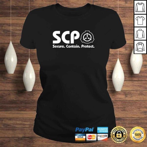 SCP Secure. Contain. Protect. - SCP Foundation Shirt 2 - Image 3