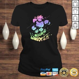 ClassicLadies SK8 OR Power Up Flames Shirt