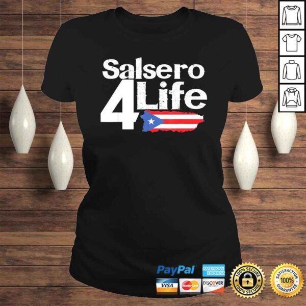 Salsa de Puerto Rico, Boricua Puerto Rican Pride Shirt - Image 3