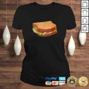 ClassicLadies Sandwich Whole Wheat Turkey Ham Lunch TShirt