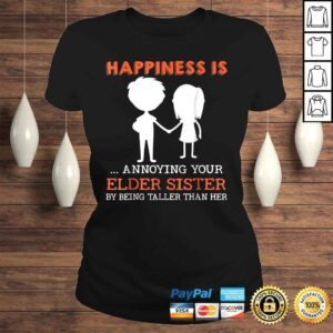 ClassicLadies Sibling Gift for Little Brother Shirt Lil Sister Gift TShirt