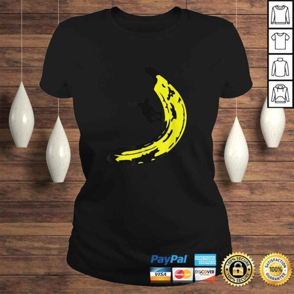 Skateboarding On A Banana Tee Shirt - Image 3