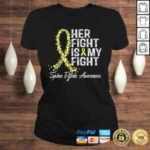 ClassicLadies Spina Bifida Awareness Shirt Her Fight TShirt