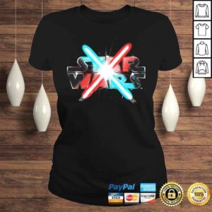 ClassicLadies Star Wars Dueling Lightsabers TShirt