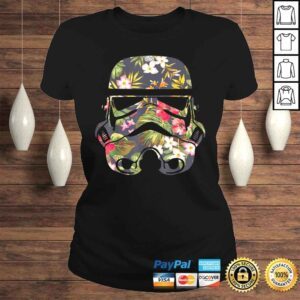 ClassicLadies Star Wars Tropical Stormtrooper Floral PrinShirt C1