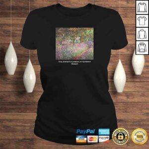 ClassicLadies The Artists Garden at Giverny Shirt Monet 1900 1