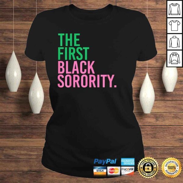 The First Black Sorority - AKA Paraphernalia - AKA TShirt - Image 3