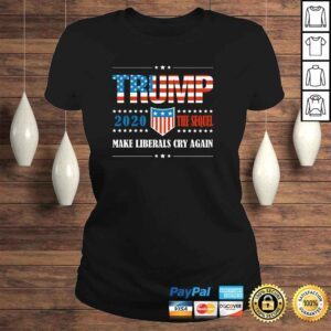 ClassicLadies Trump 2020 Make Liberals Cry Again Donald Trump Election Pullover Hoodie