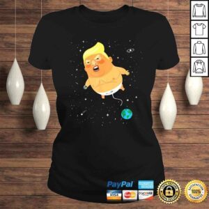 ClassicLadies Trump Baby Space Blimp Funny AntiTrump Gift Top