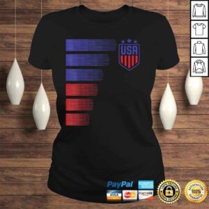 ClassicLadies USA Shirt Cool USA Soccer Shirt Womens Mens Kids