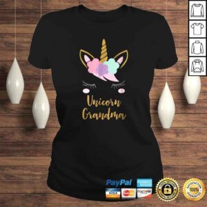 ClassicLadies Unicorn Grandma Shirt Grandma of the Birthday Girl Gift