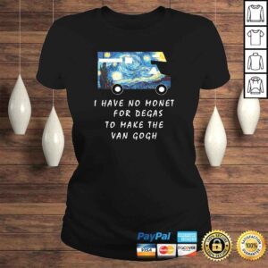 ClassicLadies Van Gogh Road Trip Shirt Funny Caravan Camping Tee Gift