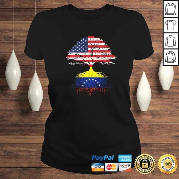 Venezuelan Roots American Grown Venezuela Shirt Men Women - Image 3