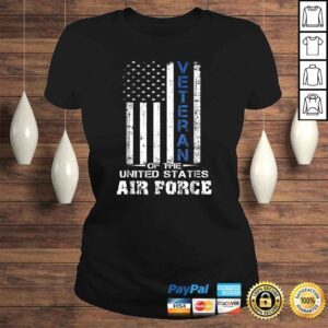 ClassicLadies Veteran of the United States US Air Force Shirt USAF