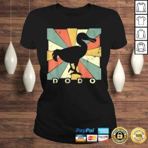 ClassicLadies Vintage Dodo Bird Lover Retro Style Animal TShirt