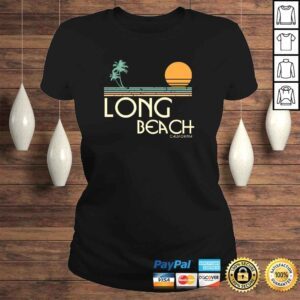 ClassicLadies Vintage Long Beach California Hoodie