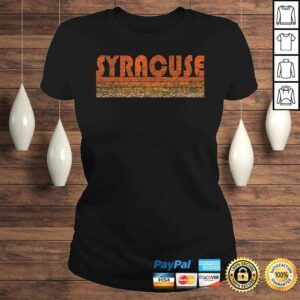 ClassicLadies Vintage Retro Syracuse NY Tee TShirt