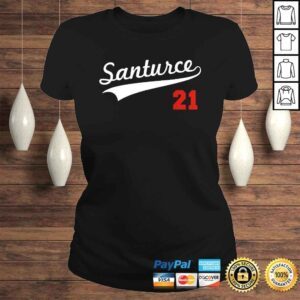 ClassicLadies Vintage Santurce 21 Puerto Rico Baseball Shirt for Men