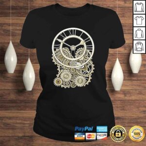 ClassicLadies Vintage Style Elegant Steampunk Clock Shirts