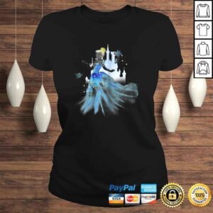 ClassicLadies Womens Disney Cinderella Water Color Graphic Shirt