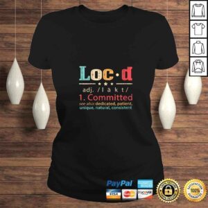 ClassicLadies Womens Locd Definition Funny Gift TShirt