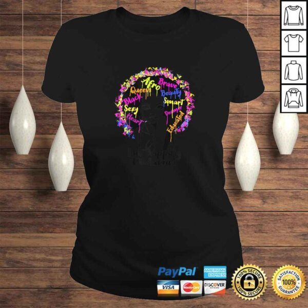 Womens Natural Hair Shirts for Black Women Black Pride Apparel - Image 3